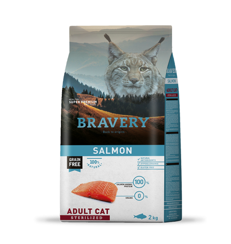 STERILIZED  SAUMON GRAIN FREE