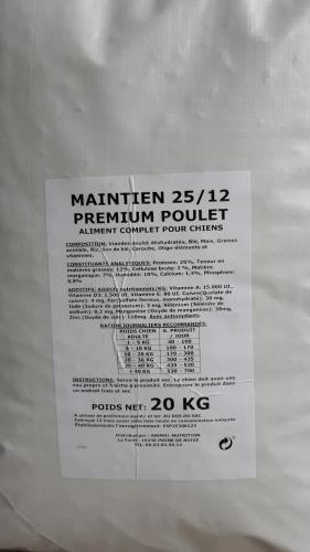 premium 25/12 poulet