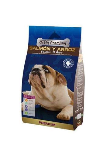 Ortin saumon et riz premium 29/17 (sans blé-sans mais)